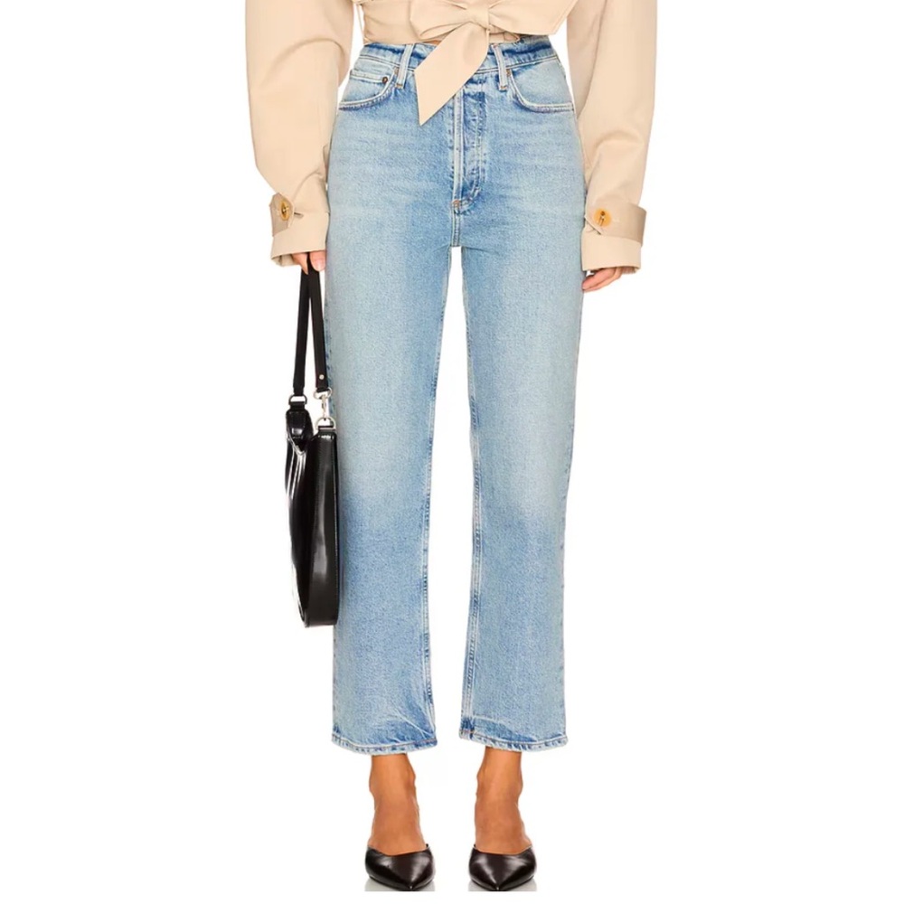Brand New ✨💫 AGOLDE 90s Pinch Waist Crop Jean in Ripple SIZE 26 👖